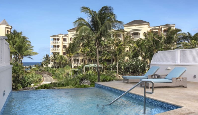 TWO BEDROOM CONTEMPORARY SUITE WITH 13 FEET POOL